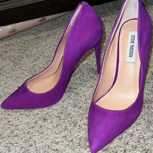 Purple Steve Madden (Daisie) Heels | Size 8